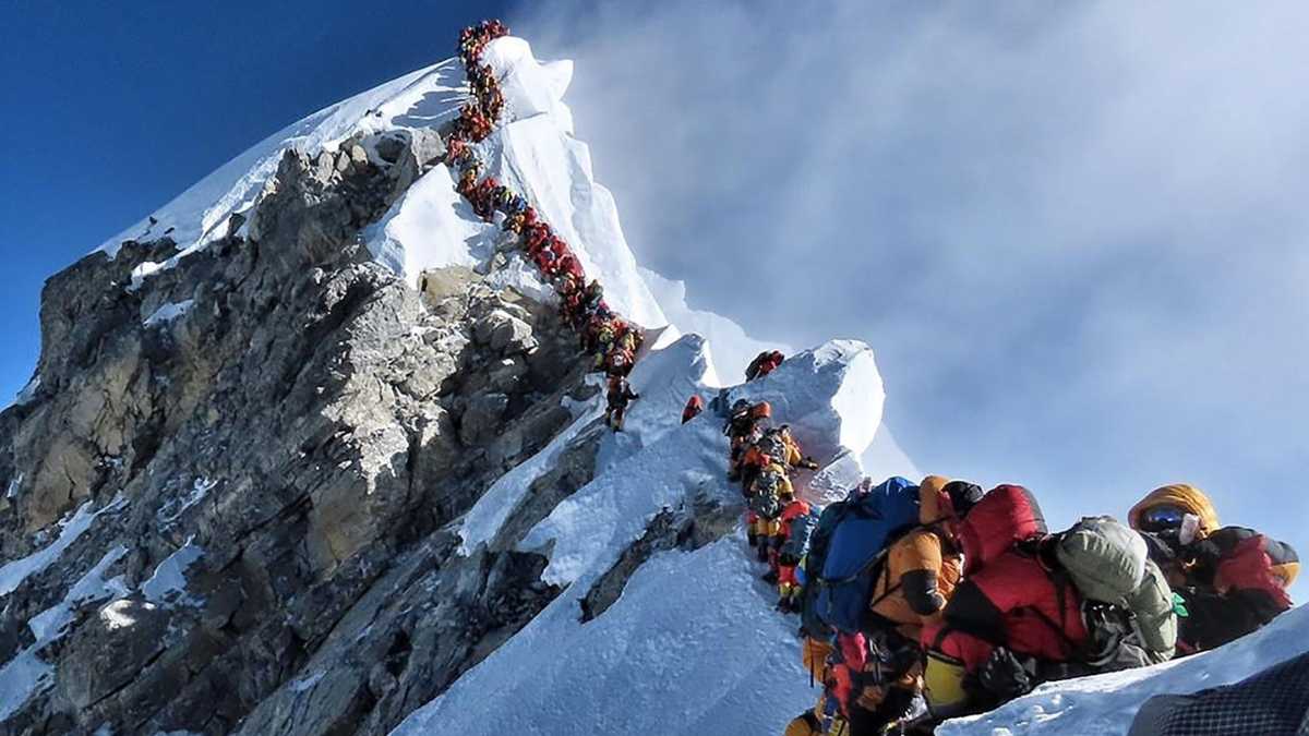 Is the world’s highest mountain being loved to death?