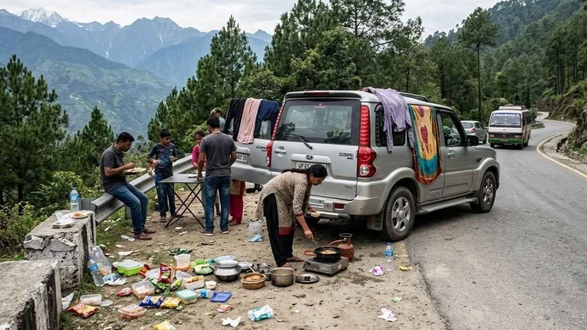 The anger over Indian tourists is about more than cooking by the roadside